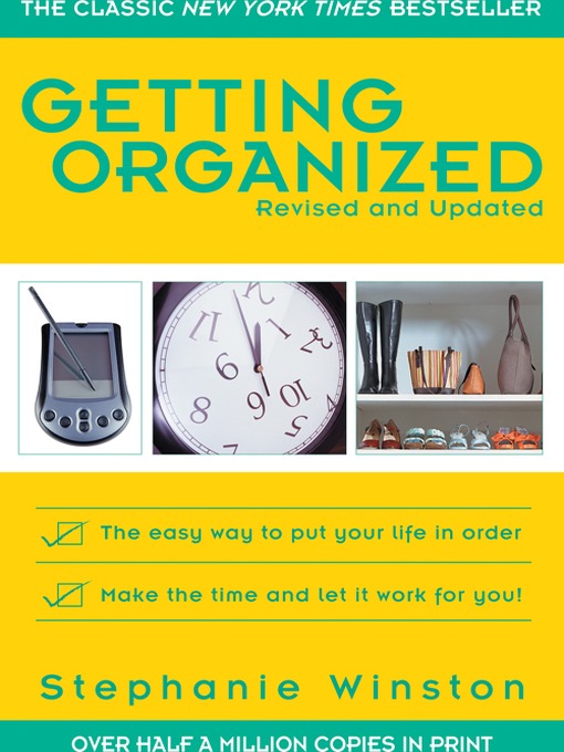 Title details for Getting Organized by Stephanie Winston - Available